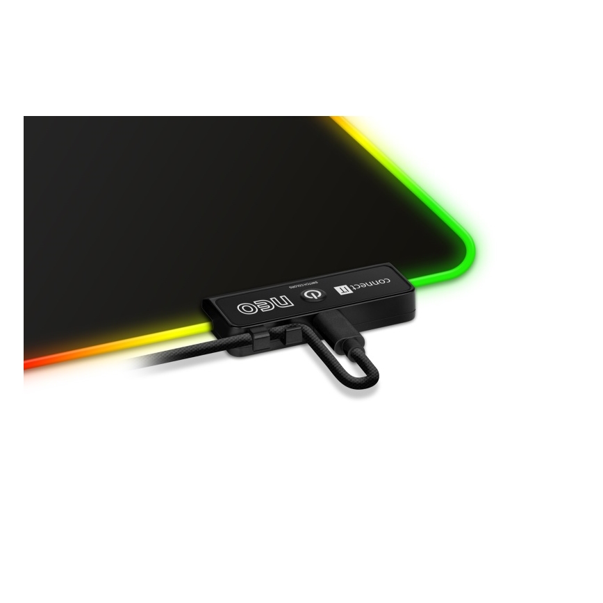 CONNECT IT CMP-3100-LG - LED RGB Gaming podloga za tipkovnicu i miš 80x30 cm crna