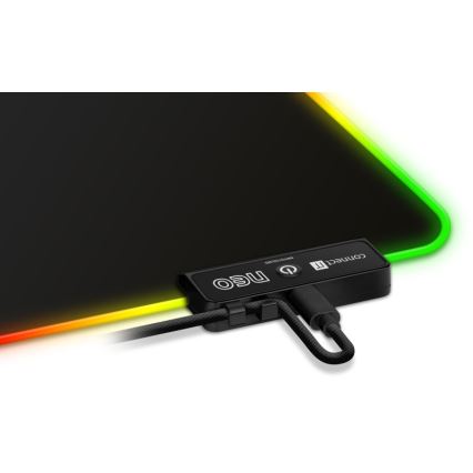 CONNECT IT CMP-3100-SM - LED RGB Gaming podloga za miš 32x24,5 cm crna