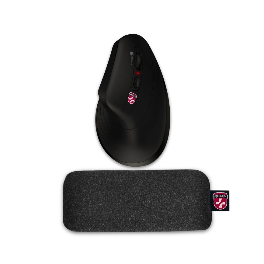 CONNECT IT CMP-4010-BK - Oslonac za zapešće s punjenjem od kuglica