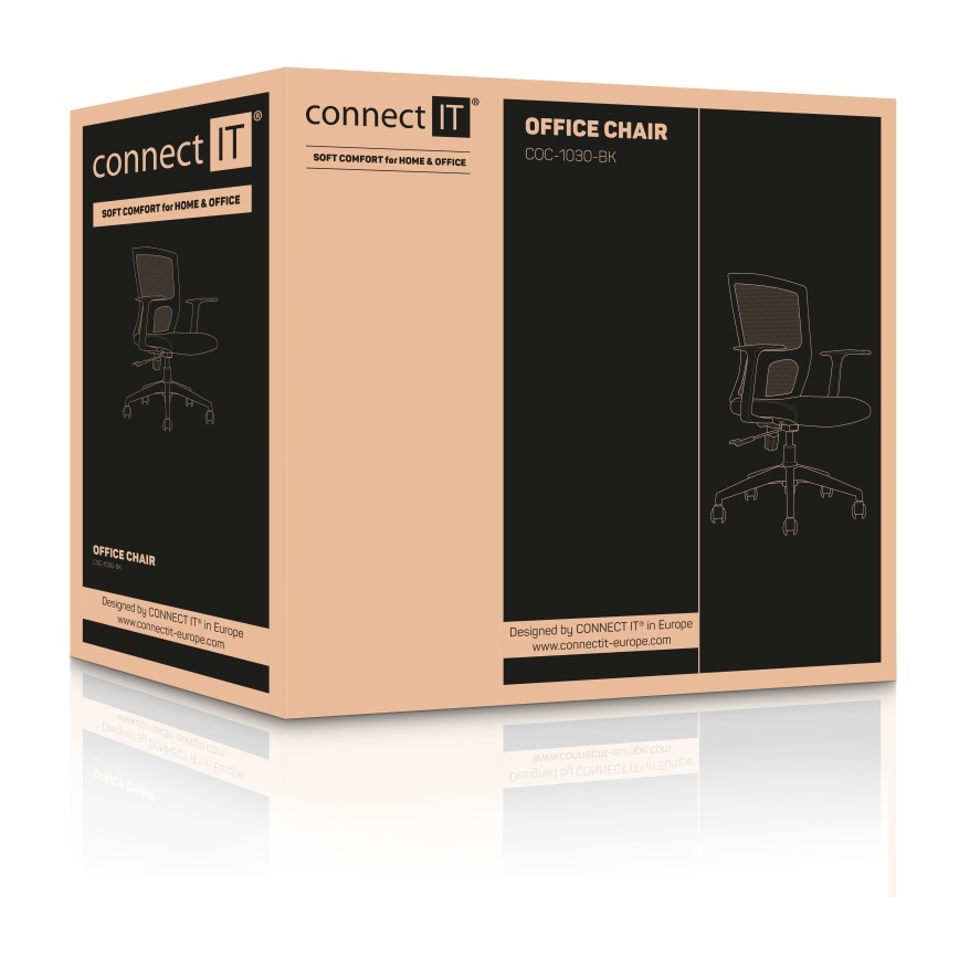 CONNECT IT COC-1030-BK - Uredska stolica ForHealth BetaPro crna