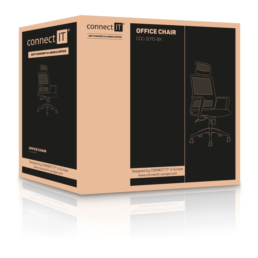CONNECT IT COC-2010-BK - Uredska stolica ForHealth GamaPro crna