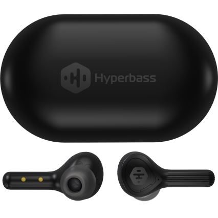 CONNECT IT HEP-5300-BK - Bežične slušalice s mikrofonom 300 mAh + 2x 35 mAh crne boje