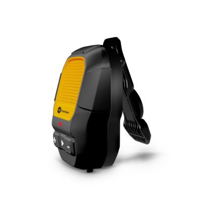CONNECT IT HSP-1010-BK - Bežični zvučnik s mikrofonom ClipBEAT 2W/5V 560 mAh IPX7 crna/žuta