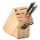 Continenta C30514 - Stalak za nože 22x11,5x22 cm od gume drveta