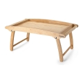 Continenta C3061 - Poslužavnik za krevet 61x35 cm kaučukovac