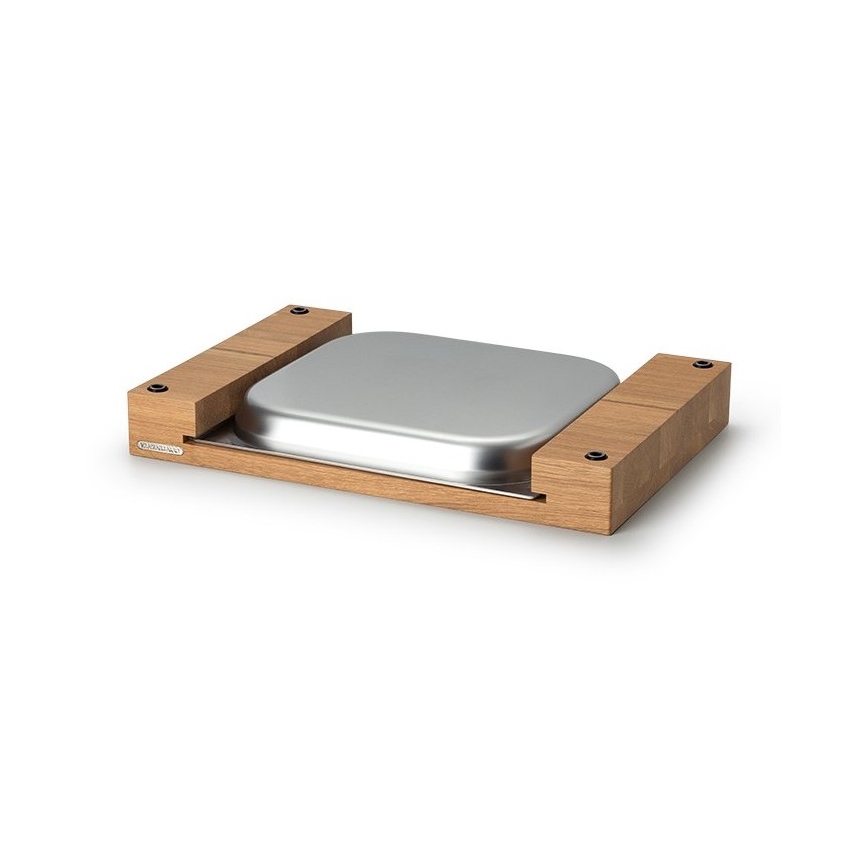 Continenta C4110 - Kuhinjska daska za rezanje s posudom 39x27 cm hrast