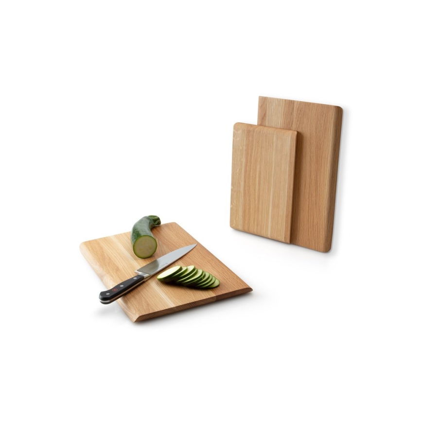 Continenta C4122 - Kuhinjska daska za rezanje 36x24 cm hrast