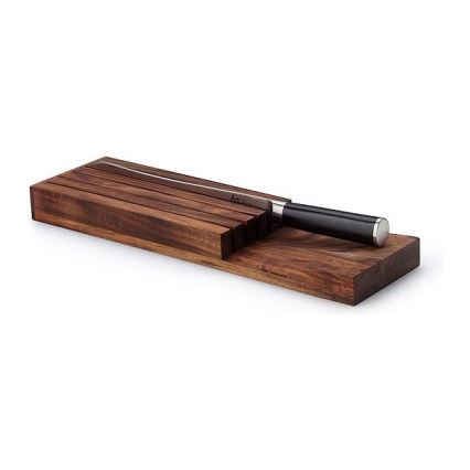 Continenta C4873 - Organizator noževa 39x11x3,5 cm akacija