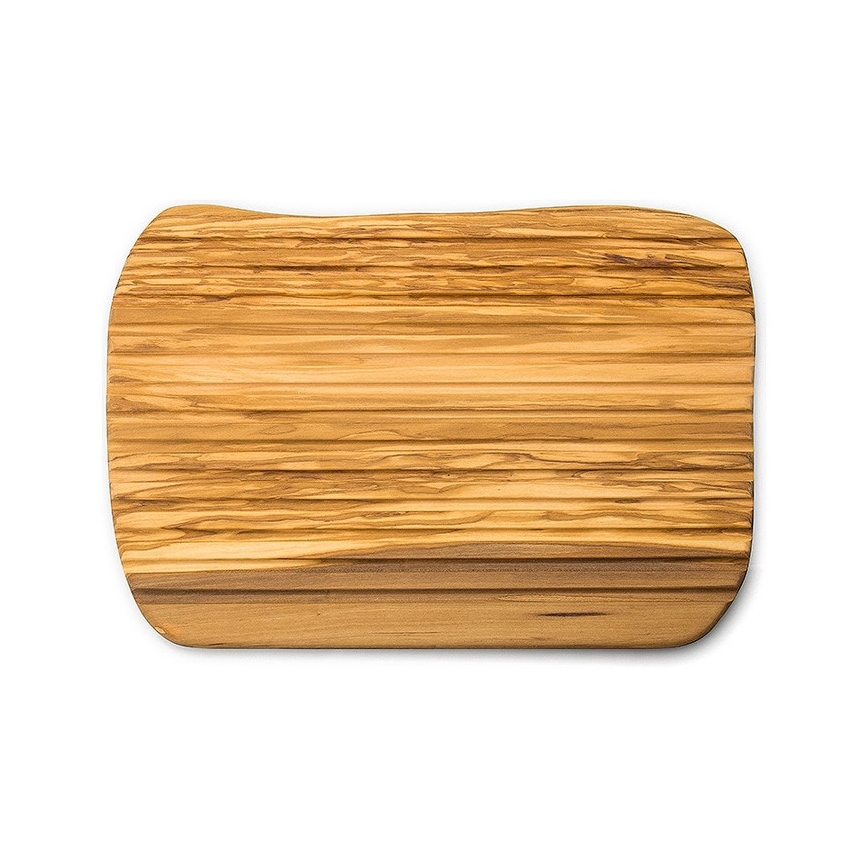 Continenta C4990 - Kuhinjska daska za rezanje kruha 37x25 cm maslinovo drvo