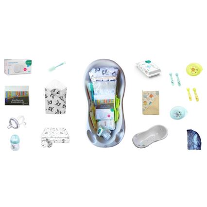 COSING - 16-dijelni početni set za novorođenče siva