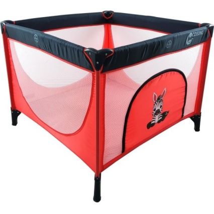 COSING - Dječja ogradica EMA Zebra Red