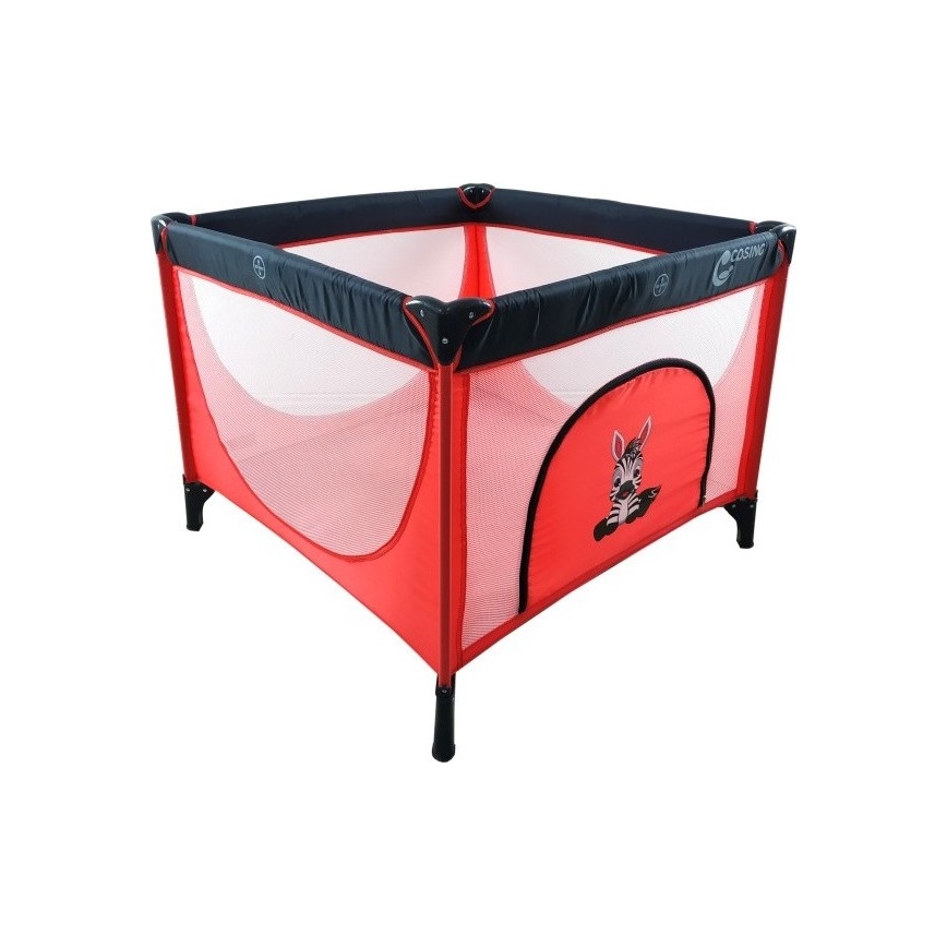 COSING - Dječja ogradica EMA Zebra Red