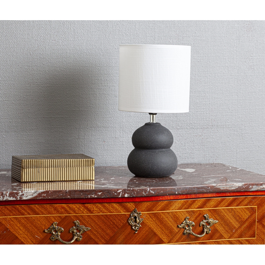 Cottex - Stolna lampa LUCIE 1xE14/8W/230V siva