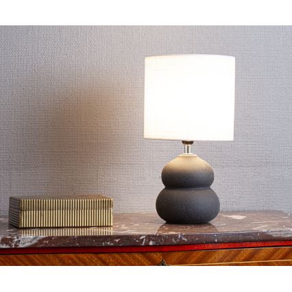 Cottex - Stolna lampa LUCIE 1xE14/8W/230V siva