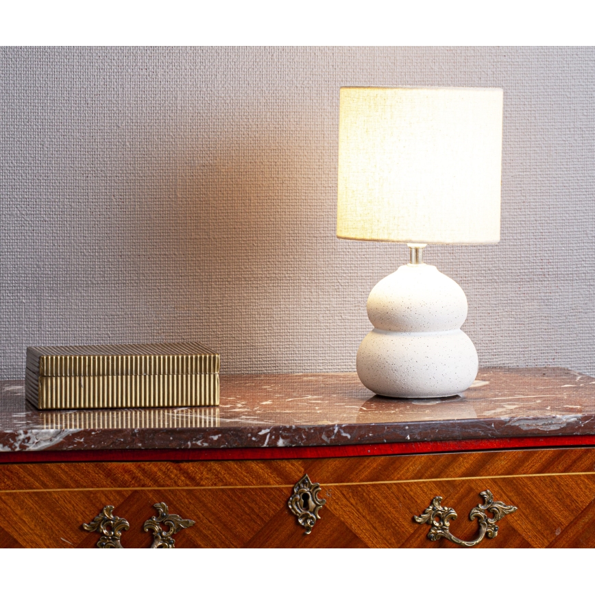 Cottex - Stolna lampa LUCIE 1xE14/8W/230V krem