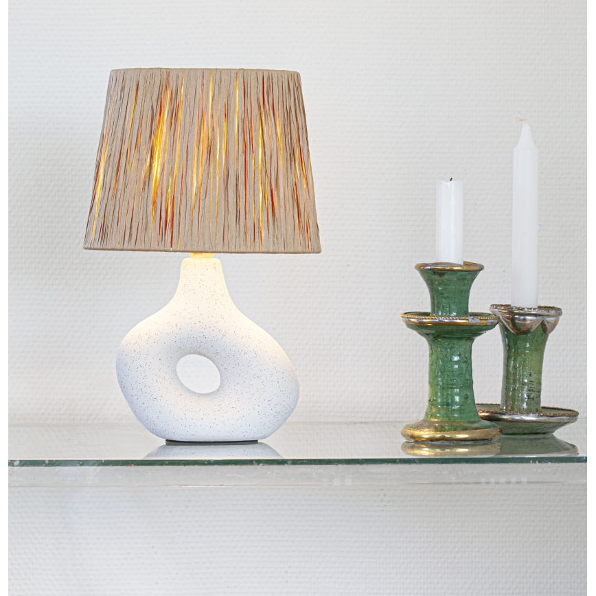 Cottex - Stolna lampa LUKE 1xE14/8W/230V krem boje