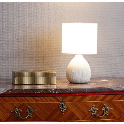 Cottex - Stolna lampa MADISON 1xE14/8W/230V krem boje