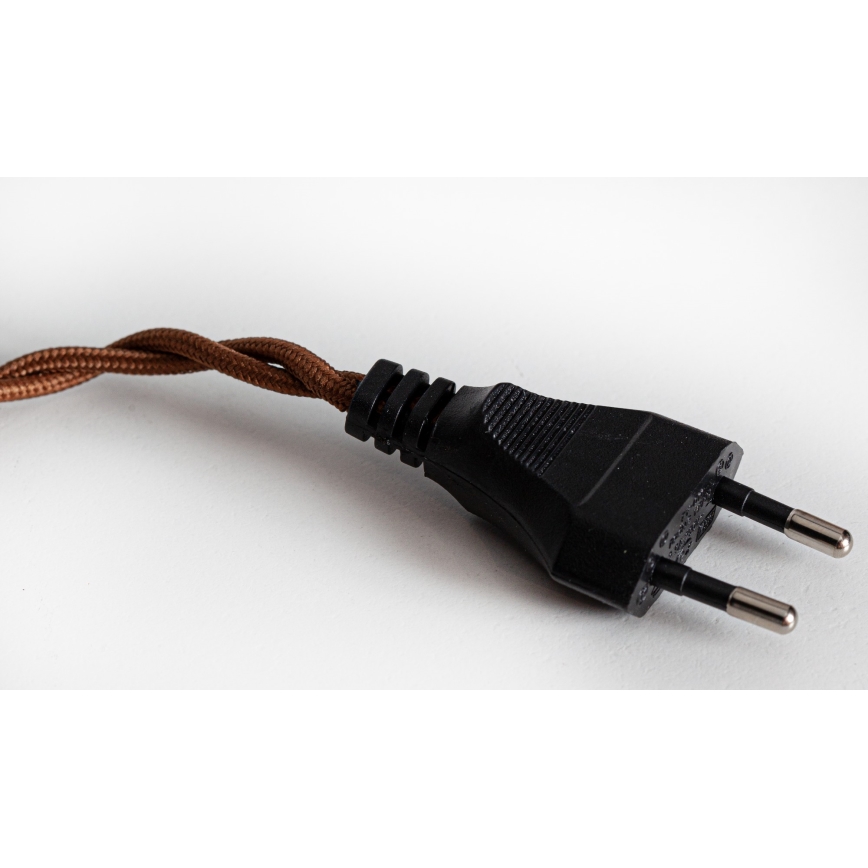 Cottex - Visilica s utikačem za utičnicu NORA 1xE14/5W/230V zelena