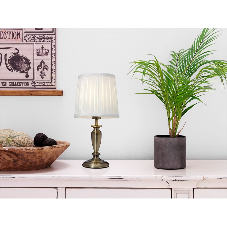 Cottex - Stolna lampa INEB 1xE14/40W/230V brončana