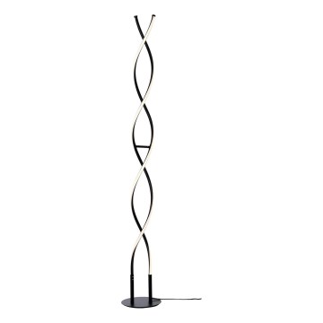Cottex - LED podna lampa VINDLA LED/22W/230V crna