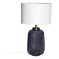Cottex - Stolna lampa BLAKE 1xE27/8W/230V plava