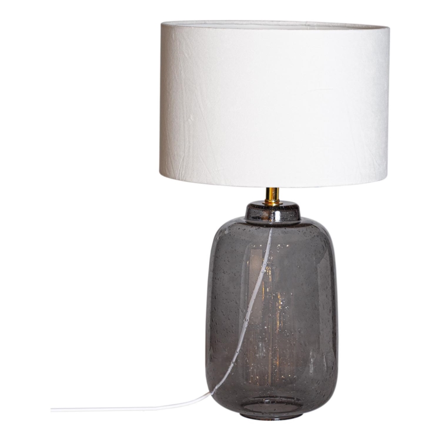 Cottex - Stolna lampa BLAKE 1xE27/8W/230V siva