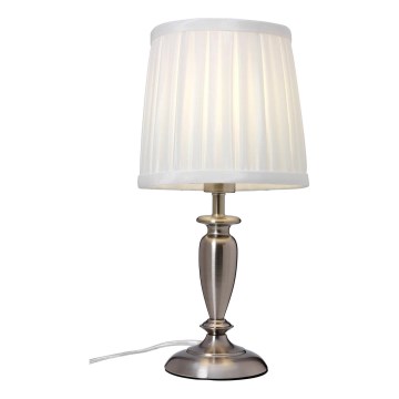 Cottex - Stolna lampa INEB 1xE14/40W/230V srebrna