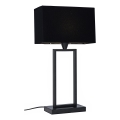 Cottex - Stolna lampa KENSINGTON 1xE14/40W/230V crna