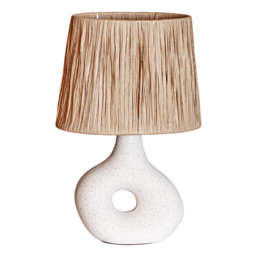 Cottex - Stolna lampa LUKE 1xE14/8W/230V krem boje
