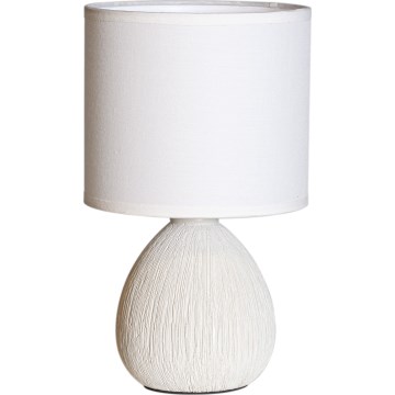 Cottex - Stolna lampa MADISON 1xE14/8W/230V krem boje