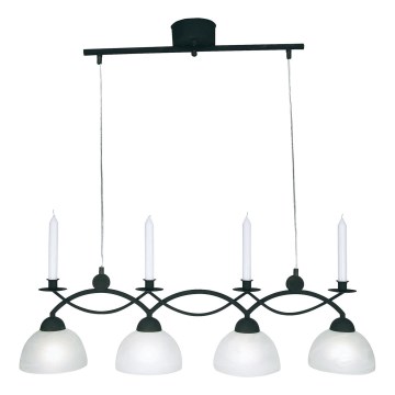 Cottex - Viseći luster FLORENS na sajli 4xE14/40W/230V