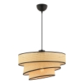 COUPER 1xE27/60W/230V bež/bijela stropna lampa