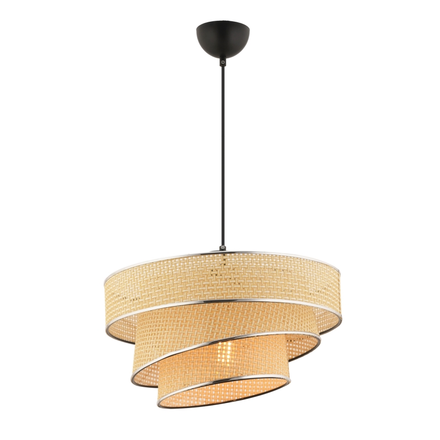 Couper Ovješena Lampa 1xE27/60W/230V Bež/Visokog Chrom