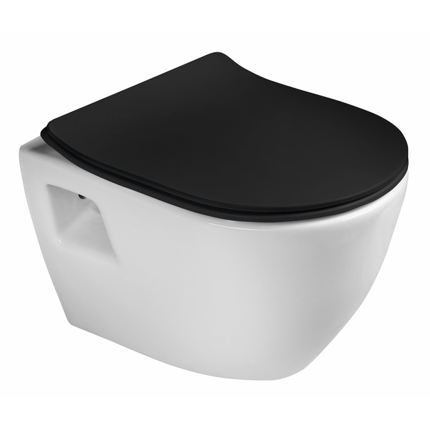 Creavit - Zidna WC školjka PAULA keramika/bijela