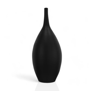 Crna keramička vaza 47 cm
