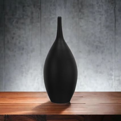 Crna keramička vaza 47 cm