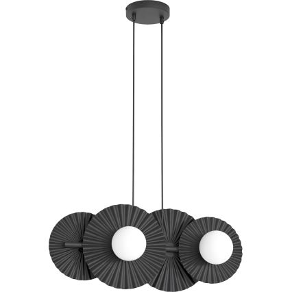 Crni luster na sajli UMBRA 4xG9/8W/230V