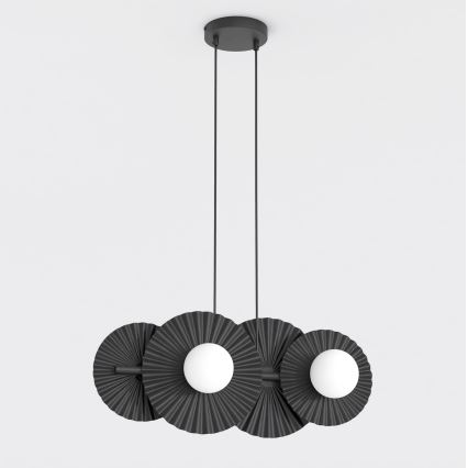Crni luster na sajli UMBRA 4xG9/8W/230V
