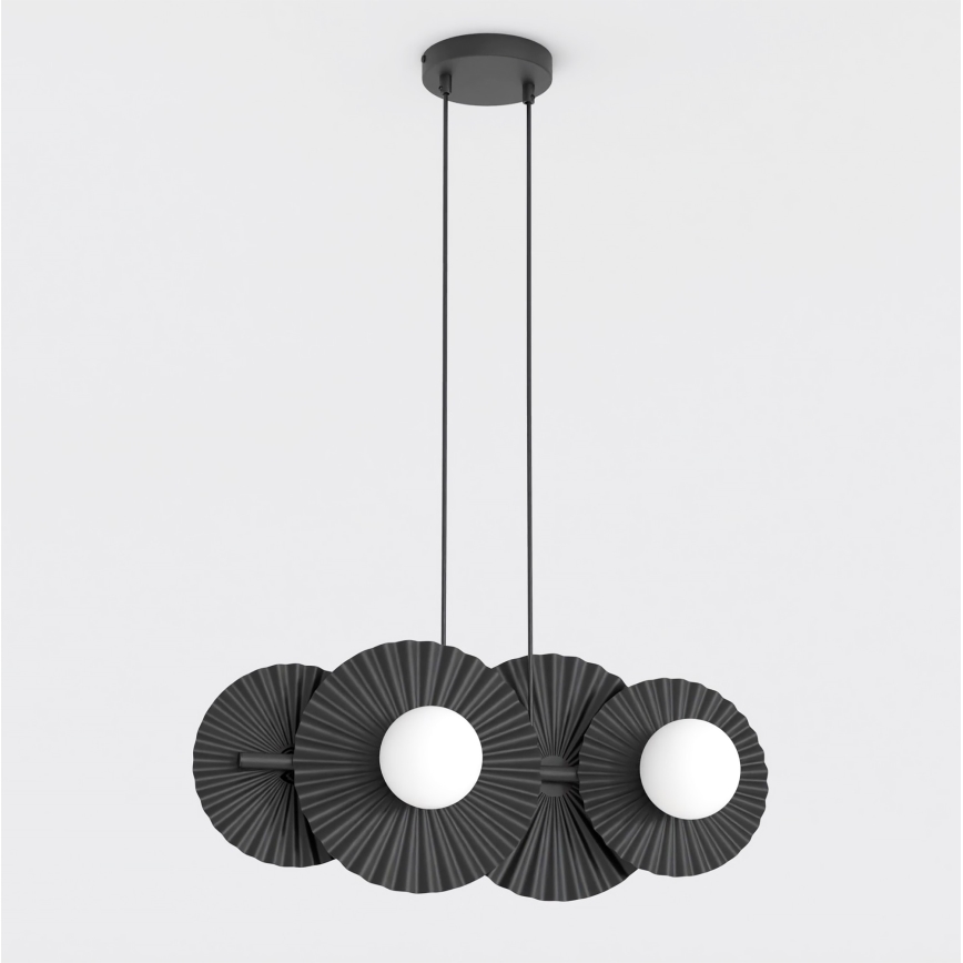 Crni luster na sajli UMBRA 4xG9/8W/230V