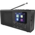 DAB DAB+ FM radio 3W/5V/4xAA crna