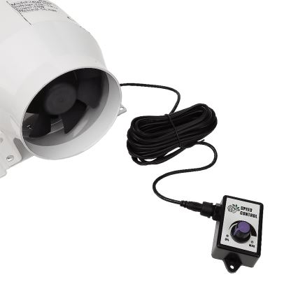 Dalap 24MF100 - Kanalni ventilator s energetski učinkovitim motorom i regulatorom brzine MF 100 EC 18W/230V