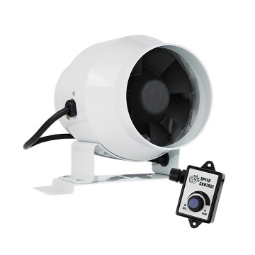 Dalap 24MF100 - Kanalni ventilator s energetski učinkovitim motorom i regulatorom brzine MF 100 EC 18W/230V