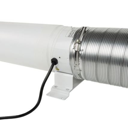 Dalap 24MF125 - Kanalni ventilator s energetski učinkovitim motorom i regulatorom brzine MF 125 EC 20W/230V