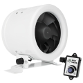 Dalap 24MF125 - Kanalni ventilator s energetski učinkovitim motorom i regulatorom brzine MF 125 EC 20W/230V