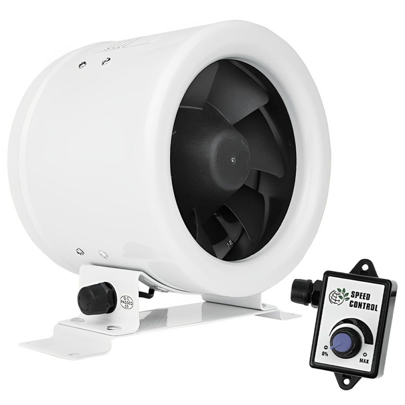 Dalap 24MF125 - Kanalni ventilator s energetski učinkovitim motorom i regulatorom brzine MF 125 EC 20W/230V