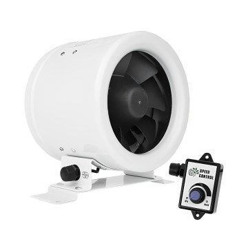 Dalap 24MF150 - Kanalski ventilator s energetski učinkovitim motorom i regulatorom brzine MF 150 EC 40W/230V