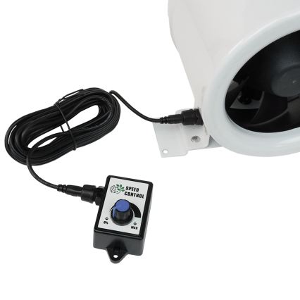 Dalap 24MF200 - Kanalni ventilator s energetski učinkovitim motorom i regulatorom brzine MF 200 EC 75W/230V