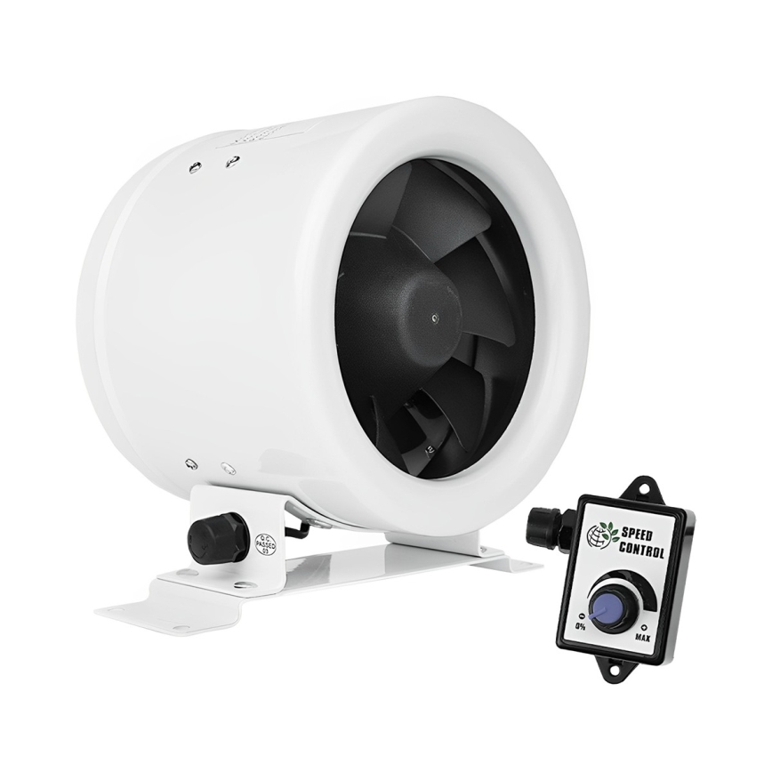 Dalap 24MF200 - Kanalni ventilator s energetski učinkovitim motorom i regulatorom brzine MF 200 EC 75W/230V