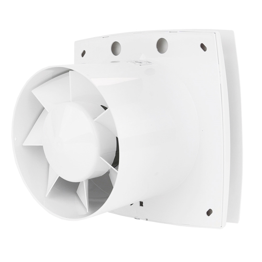 Dalap 41067 - Aksijalni ventilator s tajmerom i senzorom vlage 100 BFZW 12 14W/12V