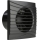 Dalap 41096ZW - Aksijalni ventilator s tajmerom 125 DARK ZW 10W/230V